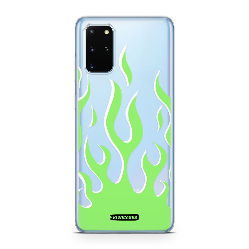 Green Fire - Galaxy S20 Plus