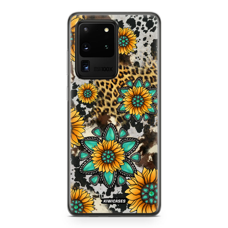 Gemstones and Sunflowers - Galaxy S20 Ultra