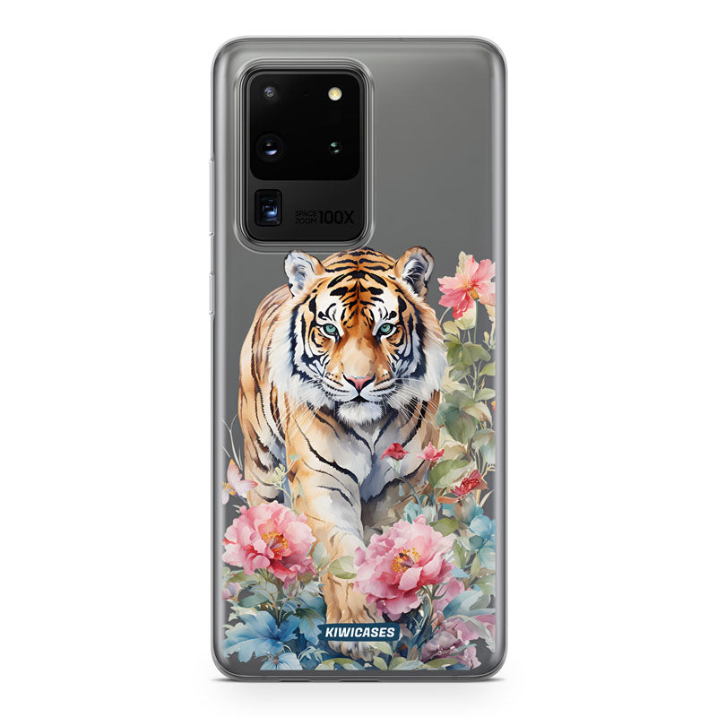 Floral Tiger - Galaxy S20 Ultra