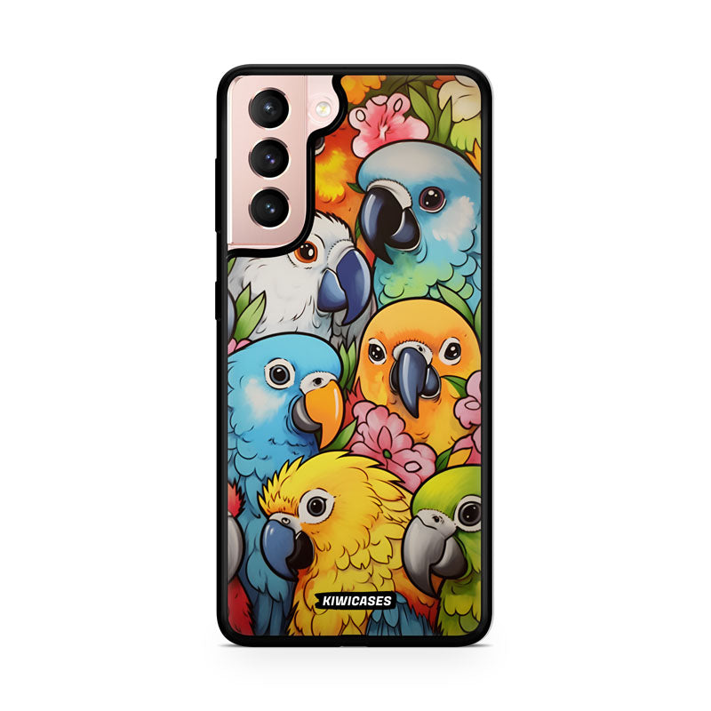 Cute Parrots - Galaxy S21