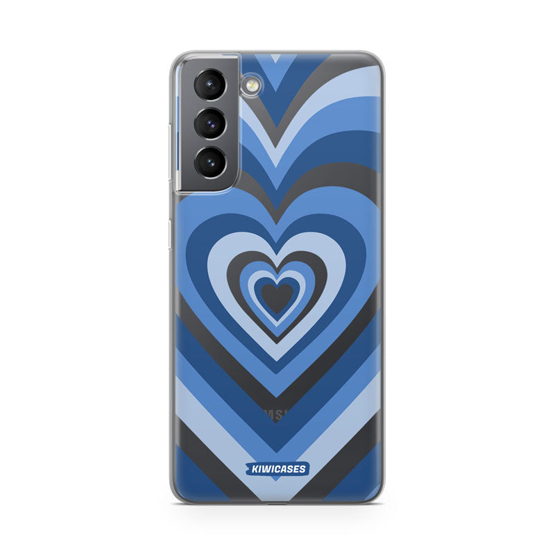 Blue Hearts - Galaxy S21