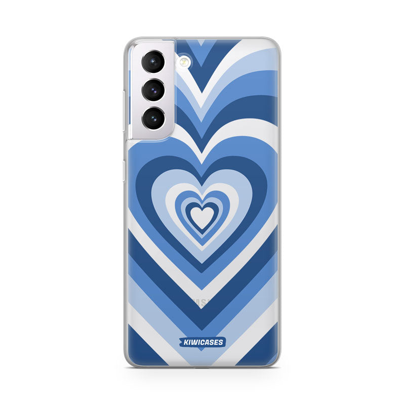 Blue Hearts - Galaxy S21