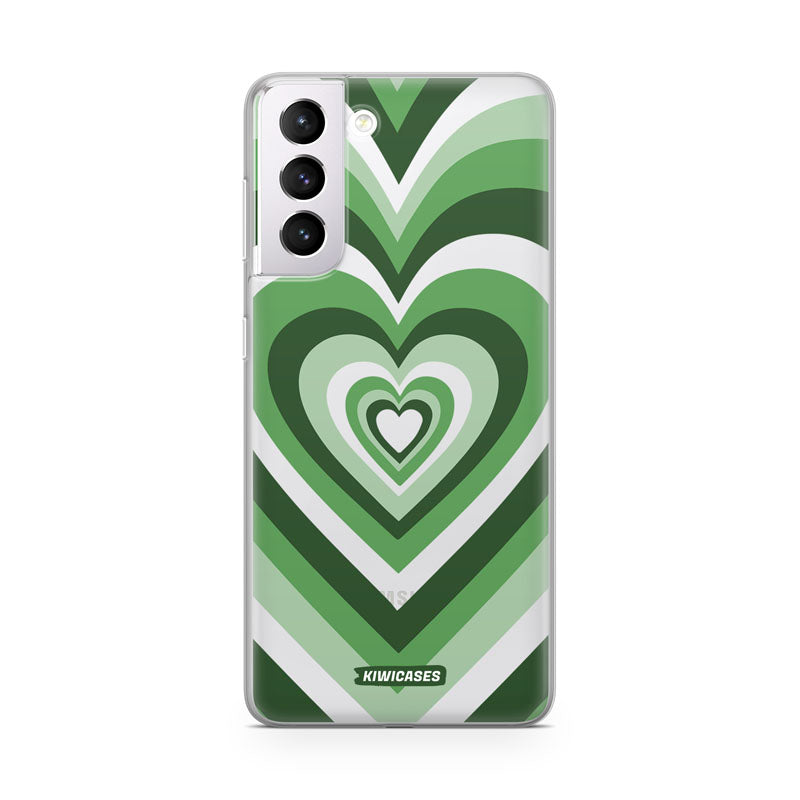 Green Hearts - Galaxy S21