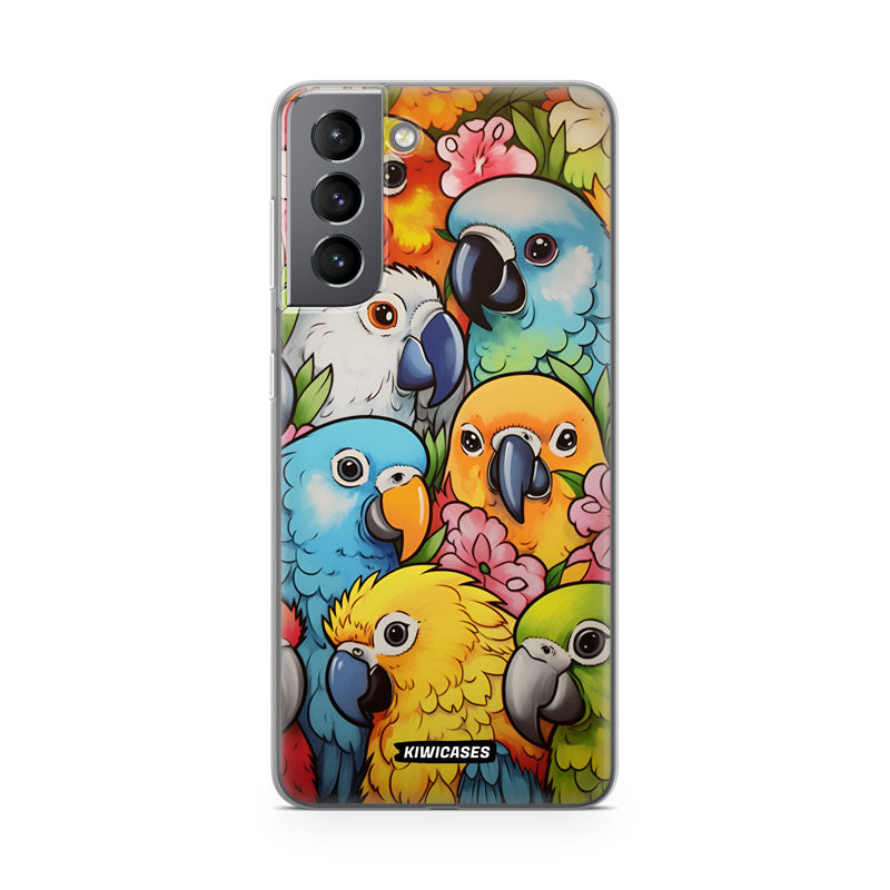 Cute Parrots - Galaxy S21