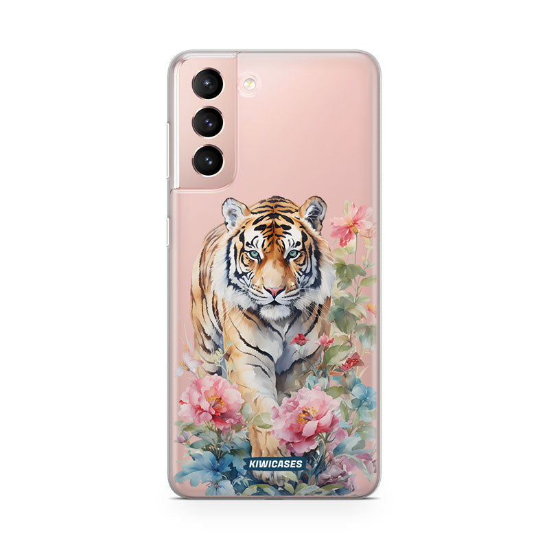 Floral Tiger - Galaxy S21