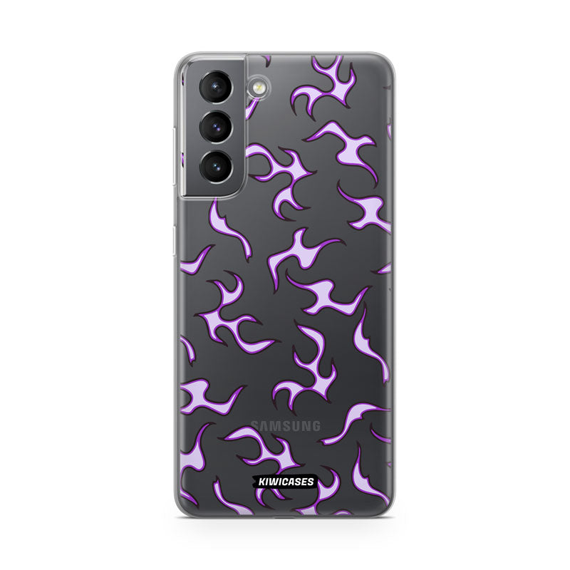 Purple Flames - Galaxy S21
