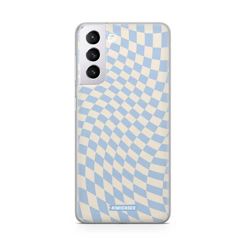 Blue Checkers - Galaxy S21