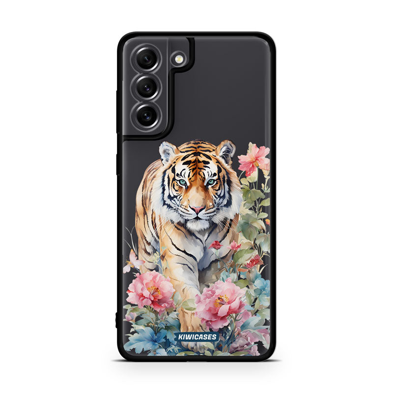 Floral Tiger - Galaxy S21 FE