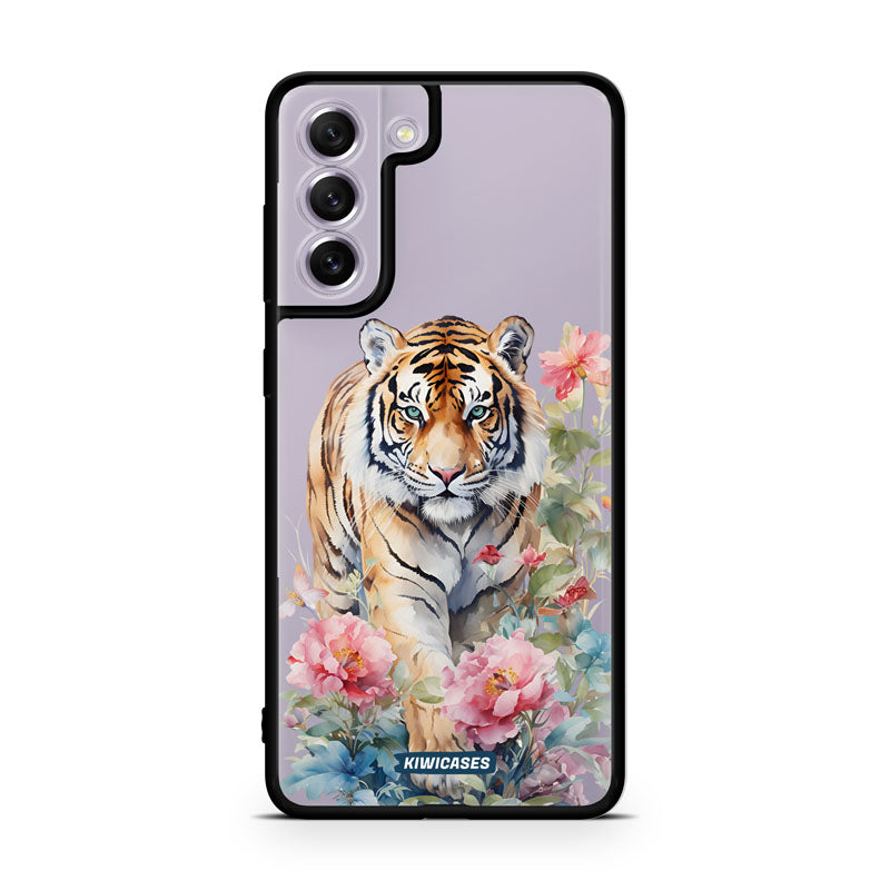 Floral Tiger - Galaxy S21 FE