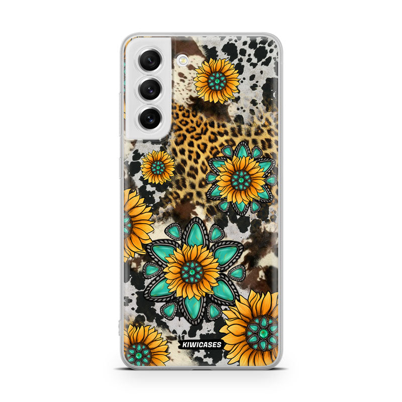 Gemstones and Sunflowers - Galaxy S21 FE