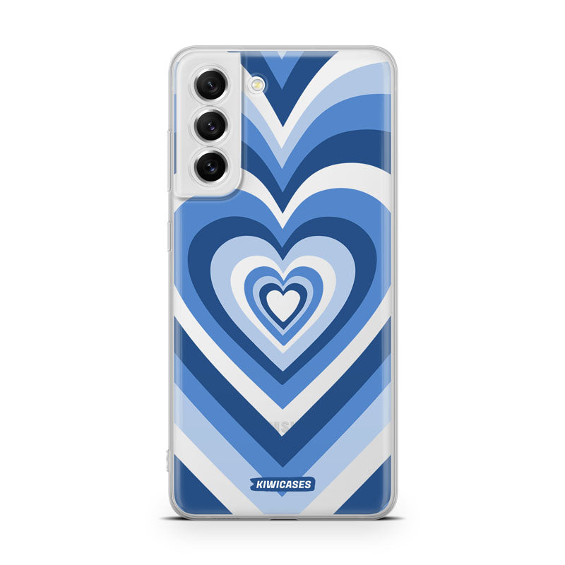 Blue Hearts - Galaxy S21 FE
