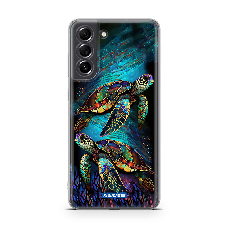 Turtles at Sea - Galaxy S21 FE