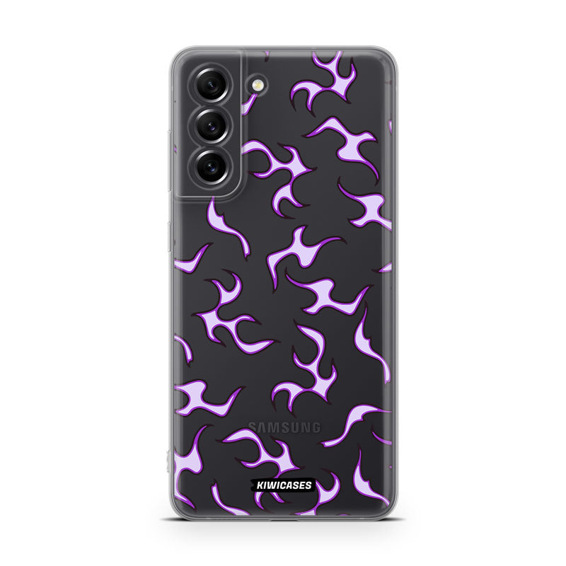 Purple Flames - Galaxy S21 FE