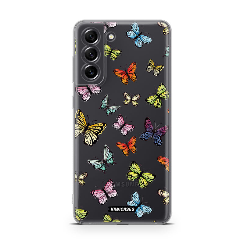 Colourful Butterflies - Galaxy S21 FE