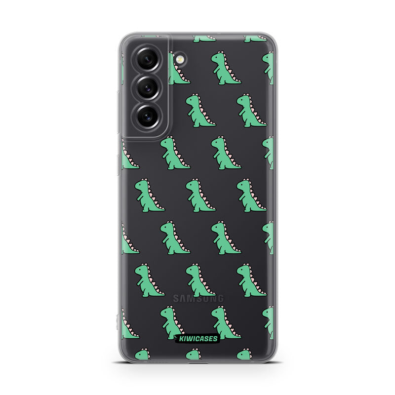 Green Dinosaurs - Galaxy S21 FE
