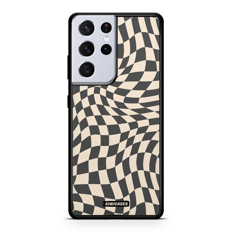 Wavey Checkered - Galaxy S21 Ultra