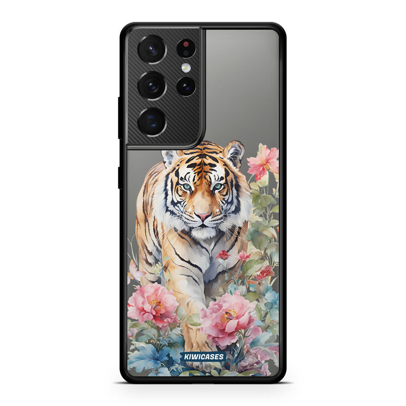 Floral Tiger - Galaxy S21 Ultra