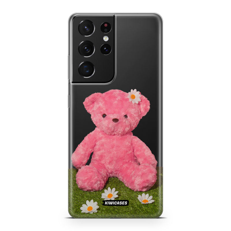 Pink Teddy - Galaxy S21 Ultra