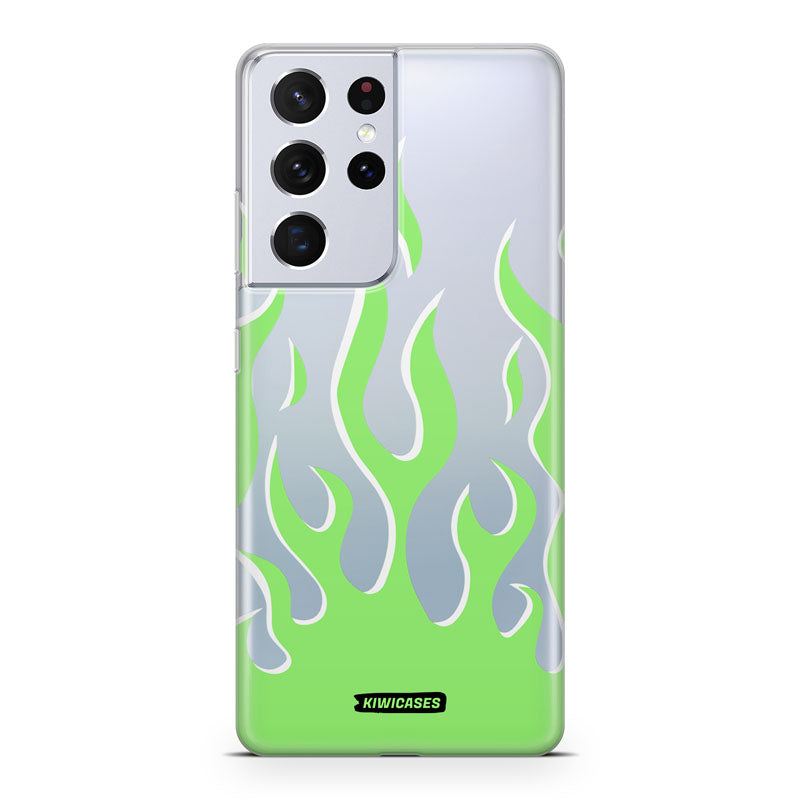 Green Fire - Galaxy S21 Ultra