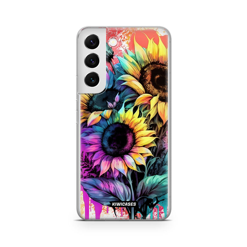 Neon Sunflowers - Galaxy S22