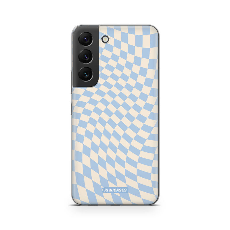 Blue Checkers - Galaxy S22
