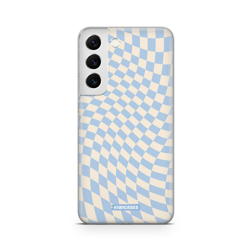 Blue Checkers - Galaxy S22