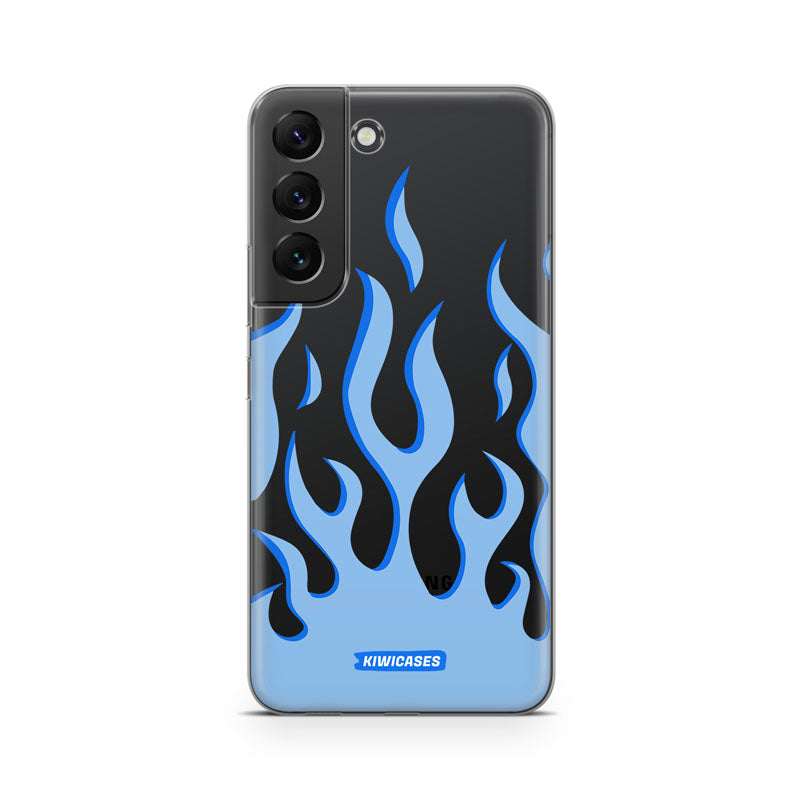 Blue Fire Flames - Galaxy S22