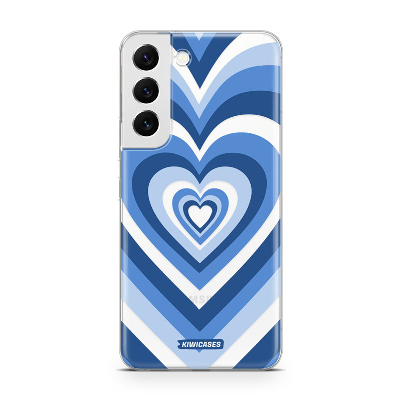 Blue Hearts - Galaxy S22 Plus