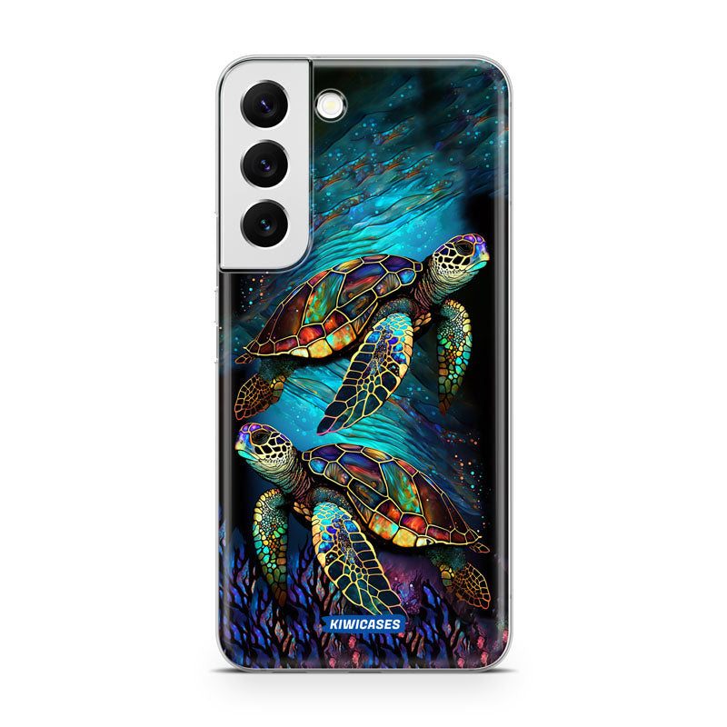 Turtles at Sea - Galaxy S22 Plus