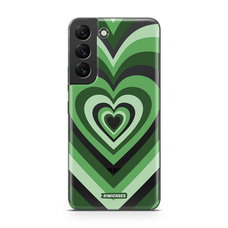 Green Hearts - Galaxy S22 Plus