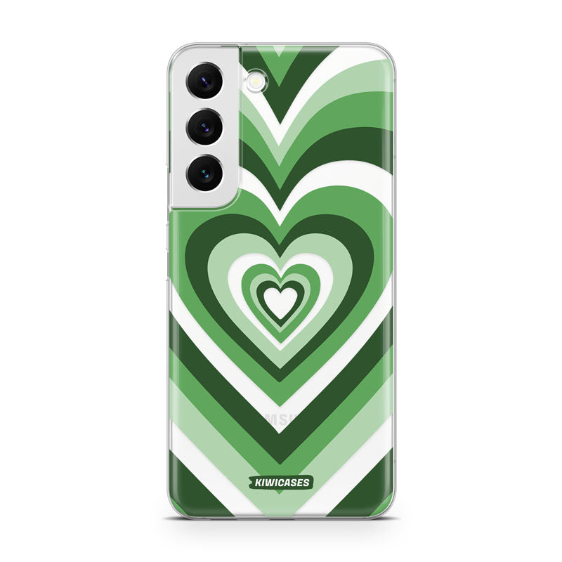 Green Hearts - Galaxy S22 Plus