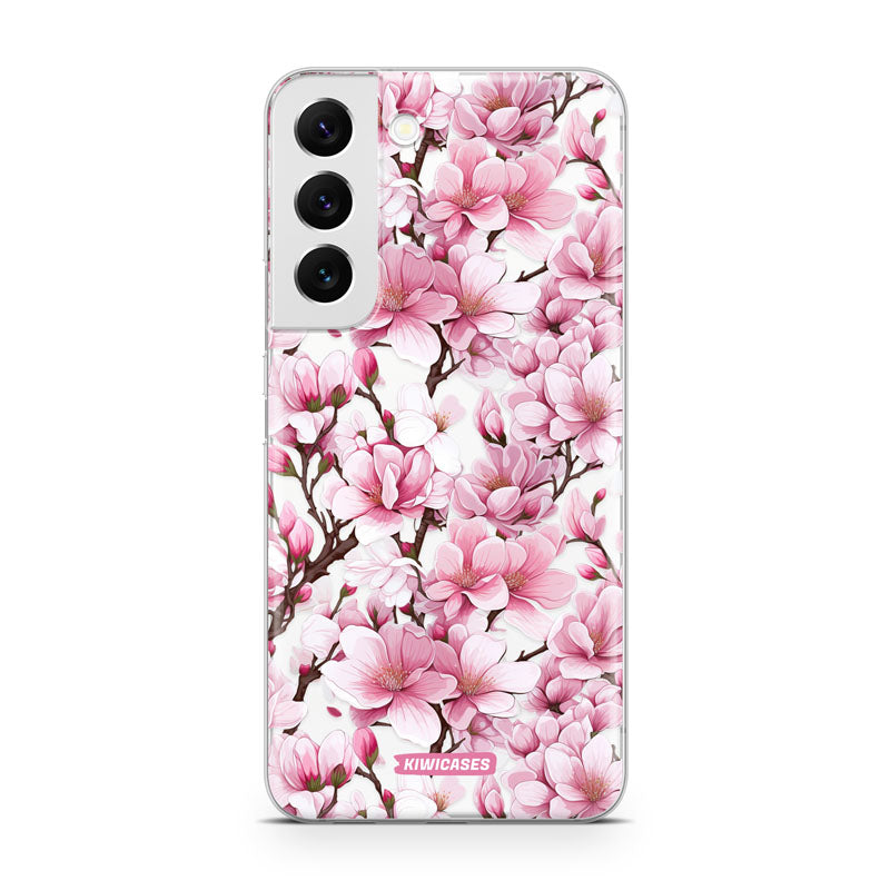Pink Magnolia - Galaxy S22 Plus