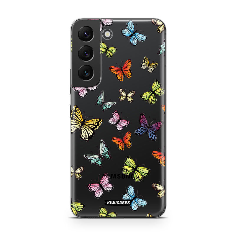 Colourful Butterflies - Galaxy S22 Plus