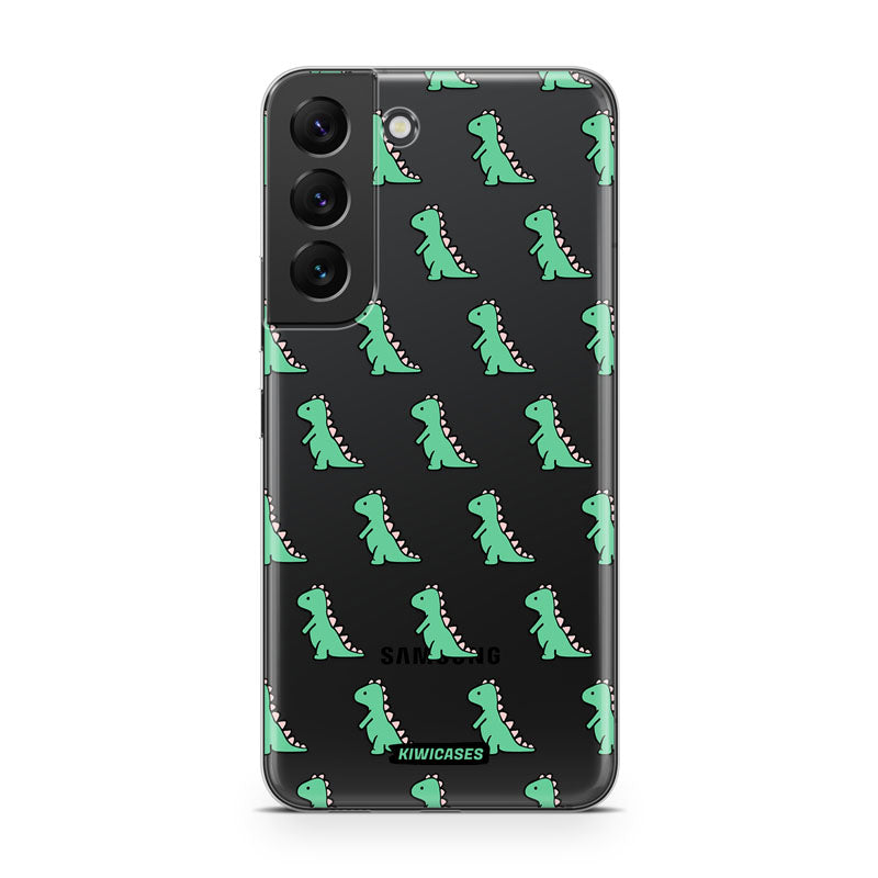 Green Dinosaurs - Galaxy S22 Plus
