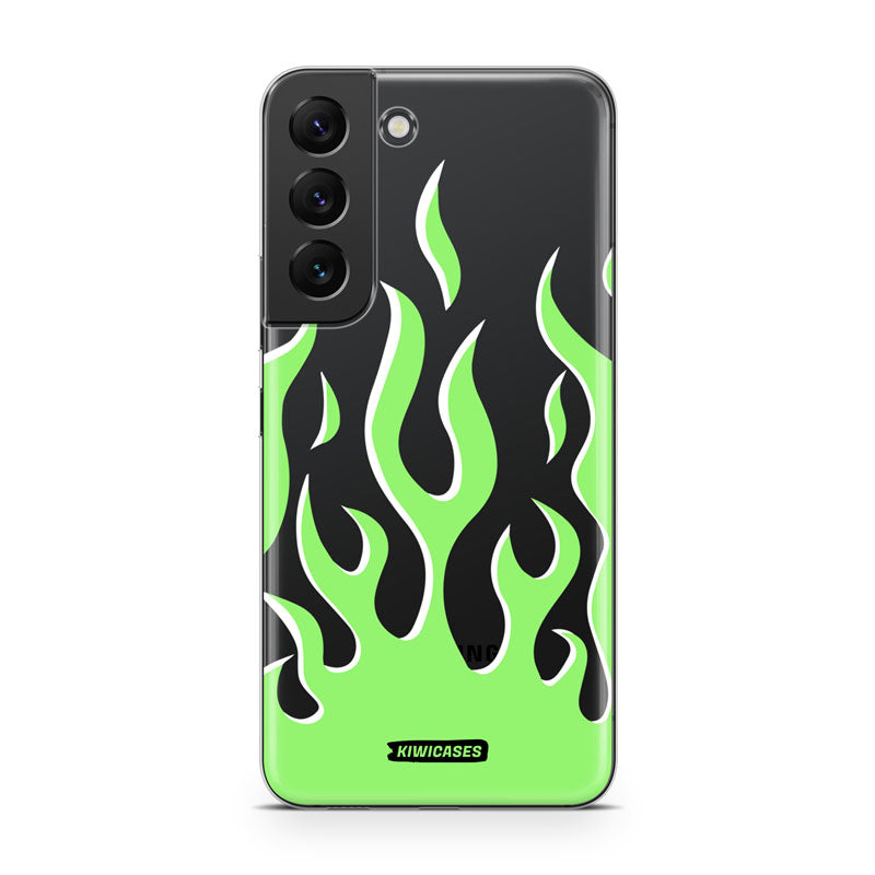 Green Fire - Galaxy S22 Plus