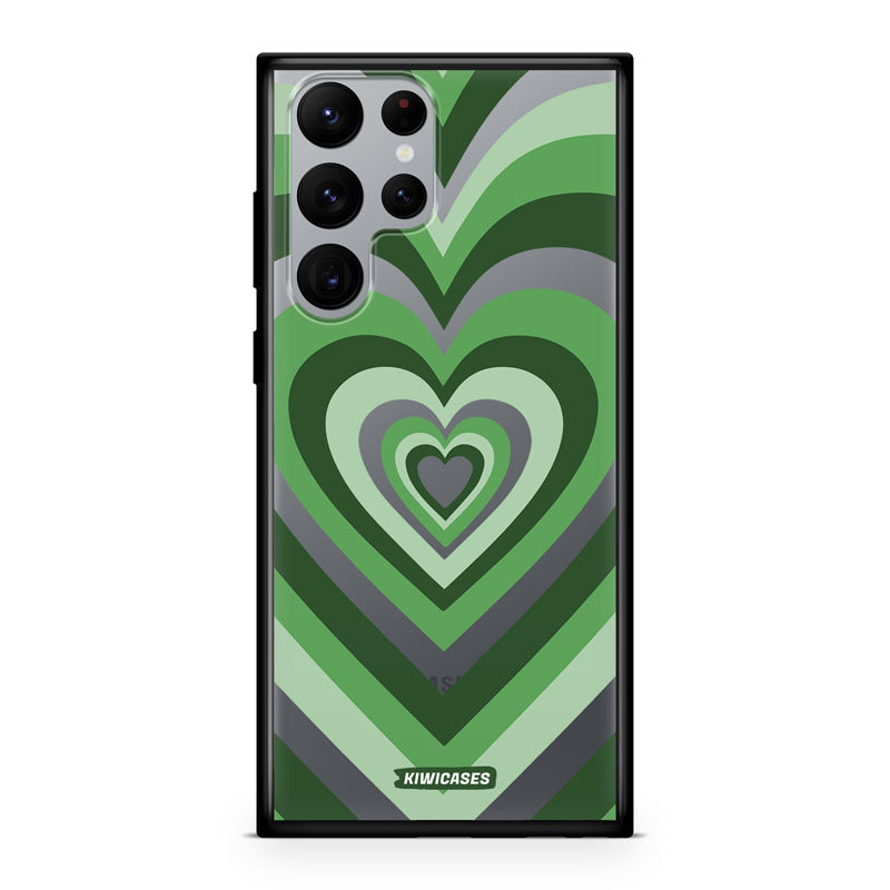 Green Hearts - Galaxy S22 Ultra