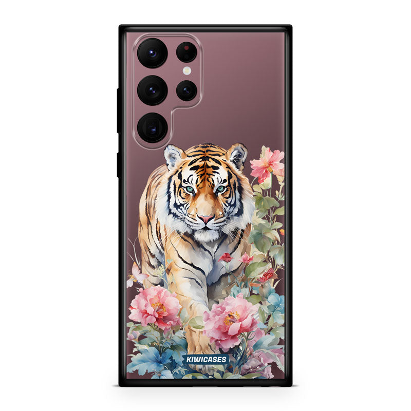 Floral Tiger - Galaxy S22 Ultra
