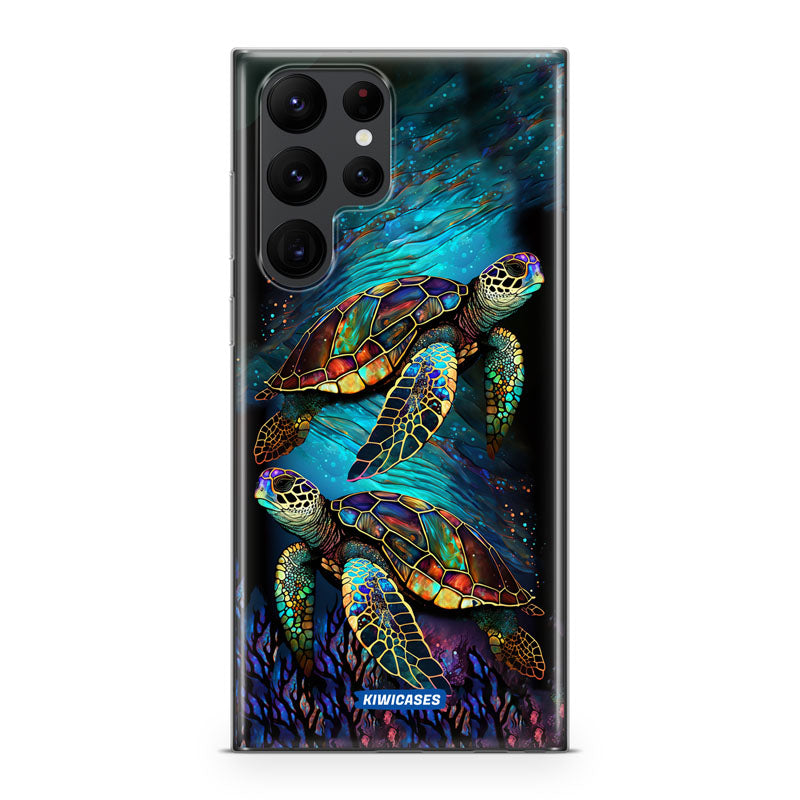 Turtles at Sea - Galaxy S22 Ultra