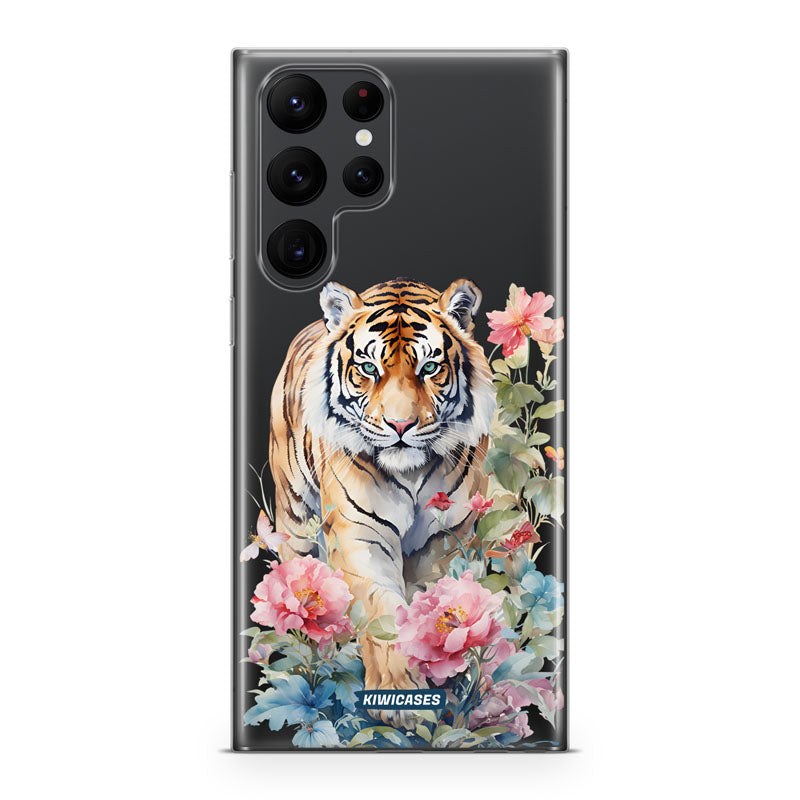 Floral Tiger - Galaxy S22 Ultra