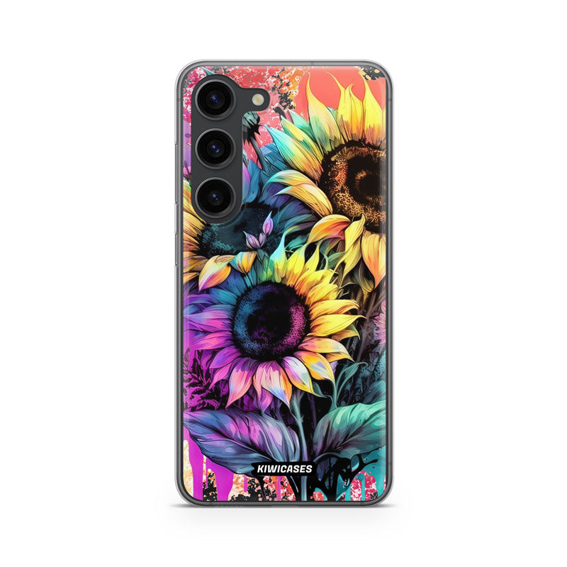 Neon Sunflowers - Galaxy S23