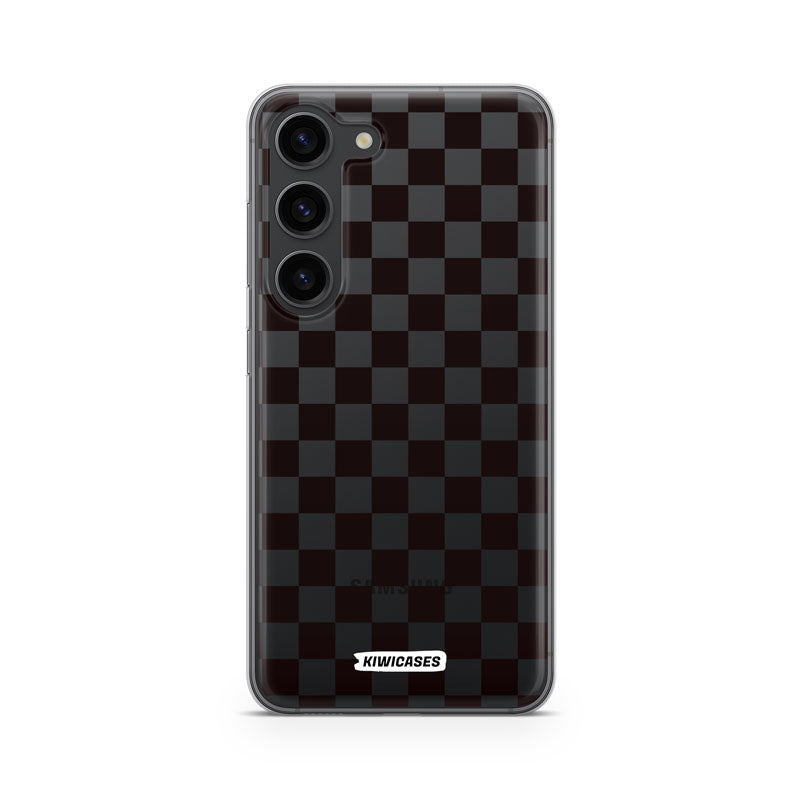 Black Checkers - Galaxy S23