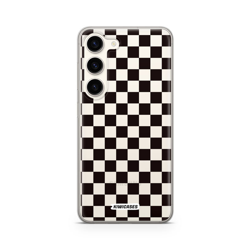Black Checkers - Galaxy S23