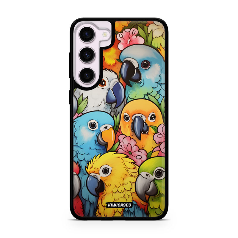 Cute Parrots - Galaxy S23 Plus