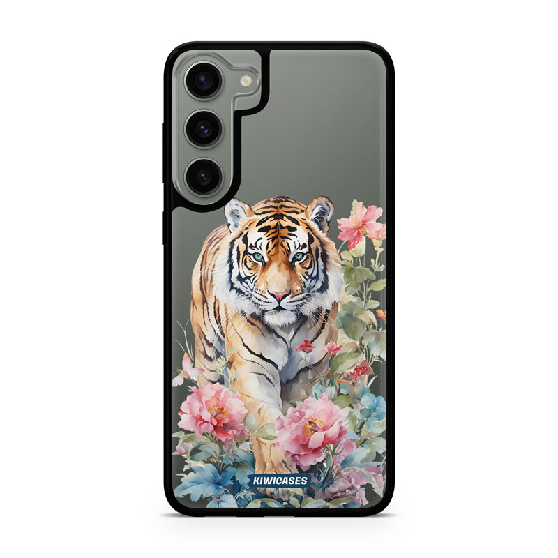 Floral Tiger - Galaxy S23 Plus