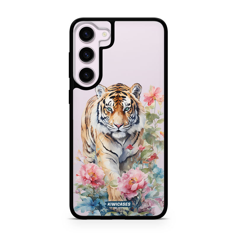 Floral Tiger - Galaxy S23 Plus