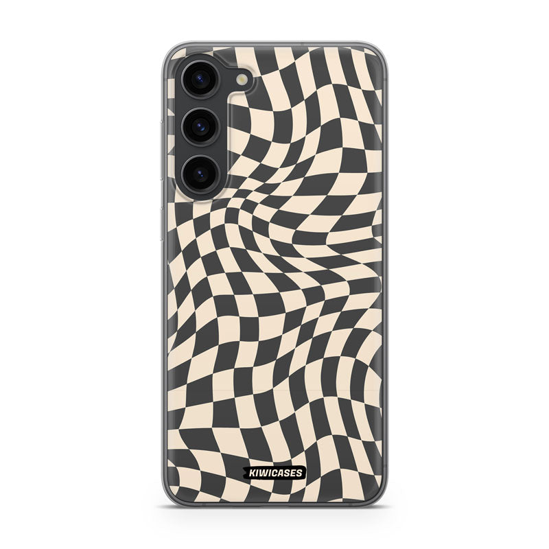 Wavey Checkered - Galaxy S23 Plus