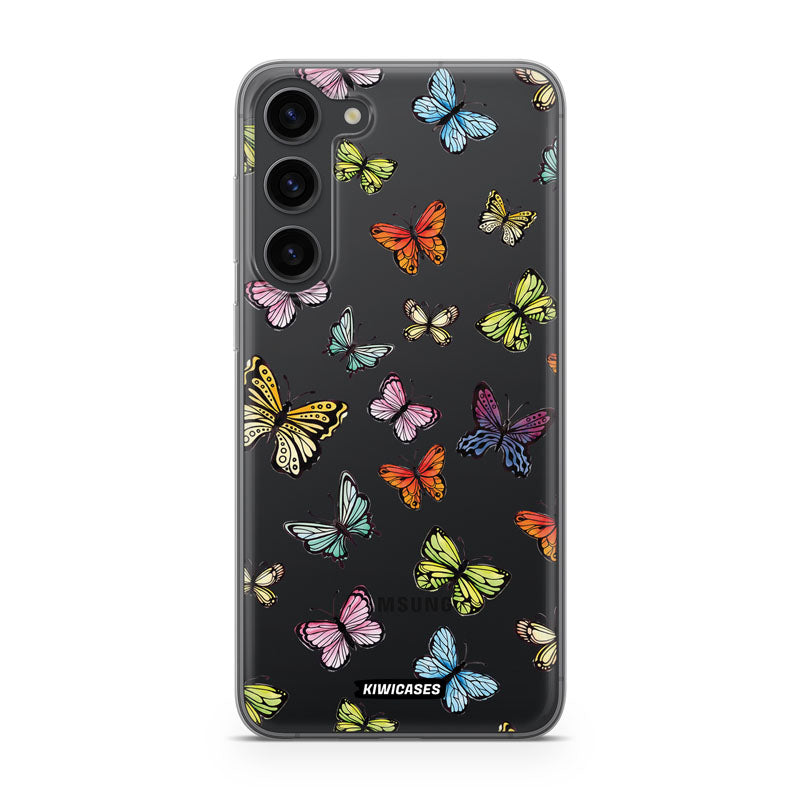 Colourful Butterflies - Galaxy S23 Plus