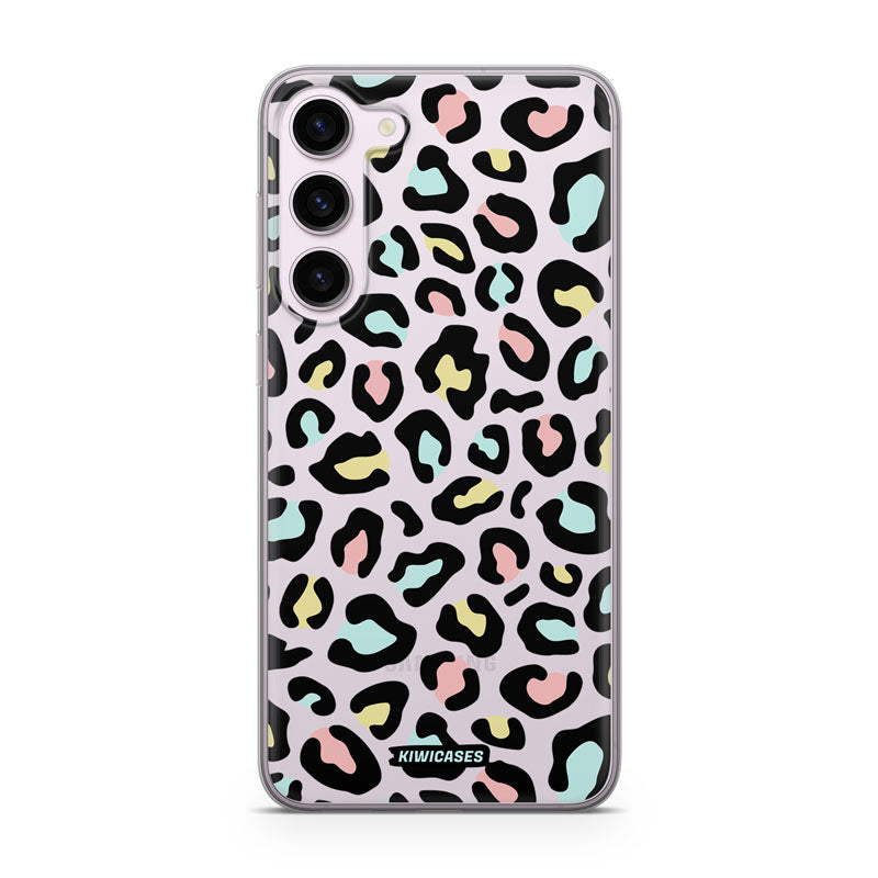 Pastel Leopard - Galaxy S23 Plus
