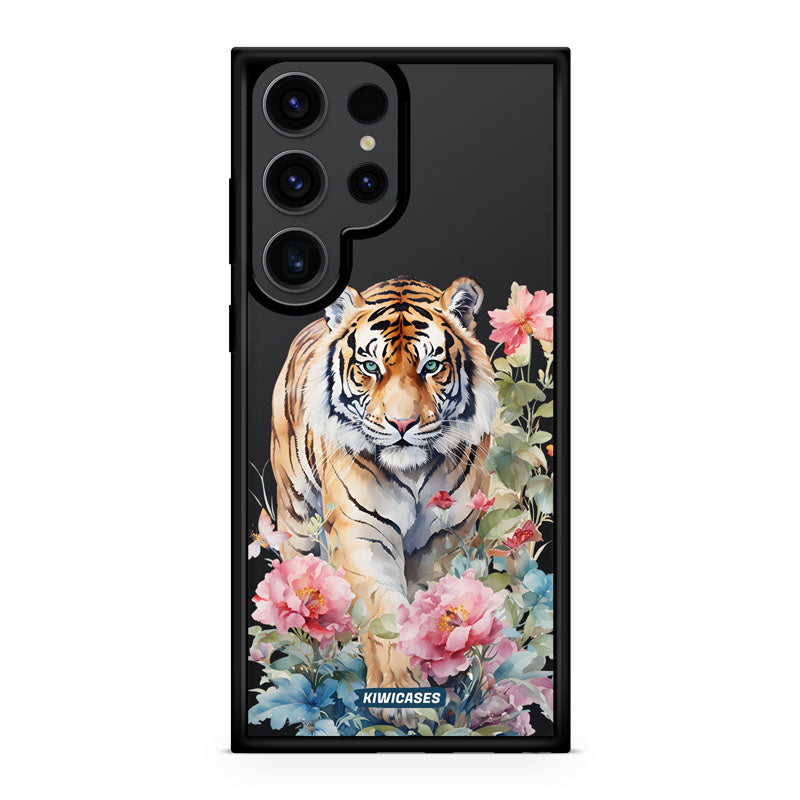 Floral Tiger - Galaxy S23 Ultra