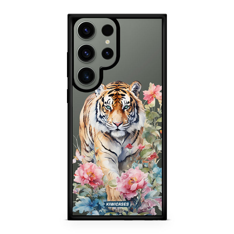 Floral Tiger - Galaxy S23 Ultra